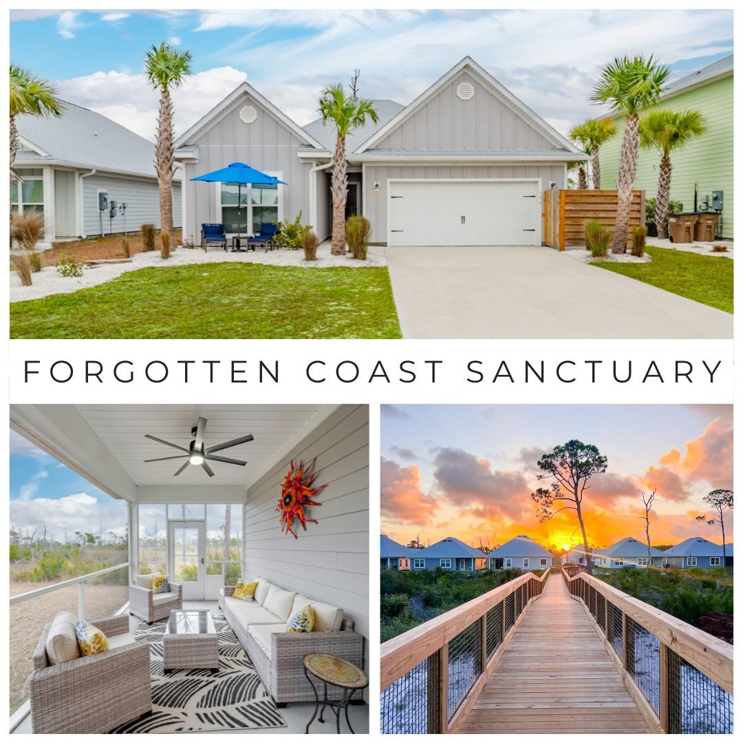 Forgotten Coast Sanctuary — the whole home